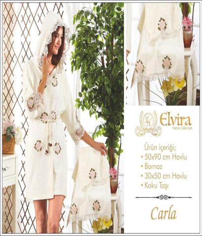 Elvira Home Collection Carla Gelin Bornozu