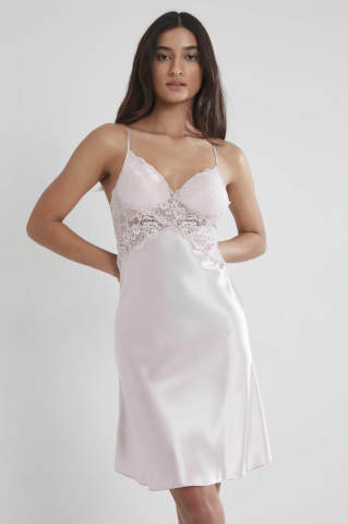 Pierre Cardin 4050 Saten 2'li Gecelik Sabahlık Set
