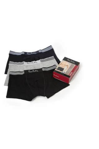 Pierre Cardin 360 Modal ( Strech ) 3'lü Boxer Karışık