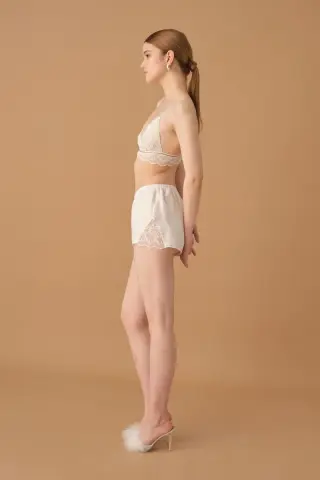 Premium Collection İpek Saten Altılı Gelin Çeyiz Takımı
