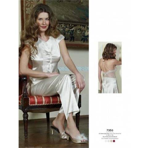 Pierre Cardin 7350 6 Parça Gecelik Sabahlık Seti