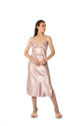 Pierre Cardin 6960 6'lı Saten Gecelik Sabahlık Çeyiz Seti