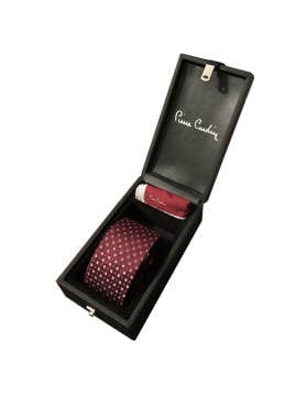 Pierre Cardin Özel İsimli Kravat Mendil Set