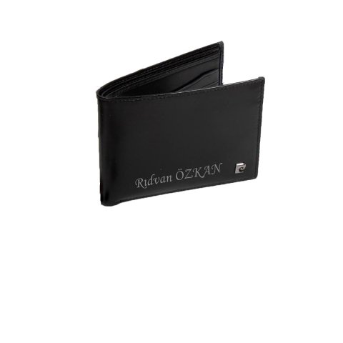 Pierre Cardin Kişiye Özel İsimli Erkek Deri Cüzdan